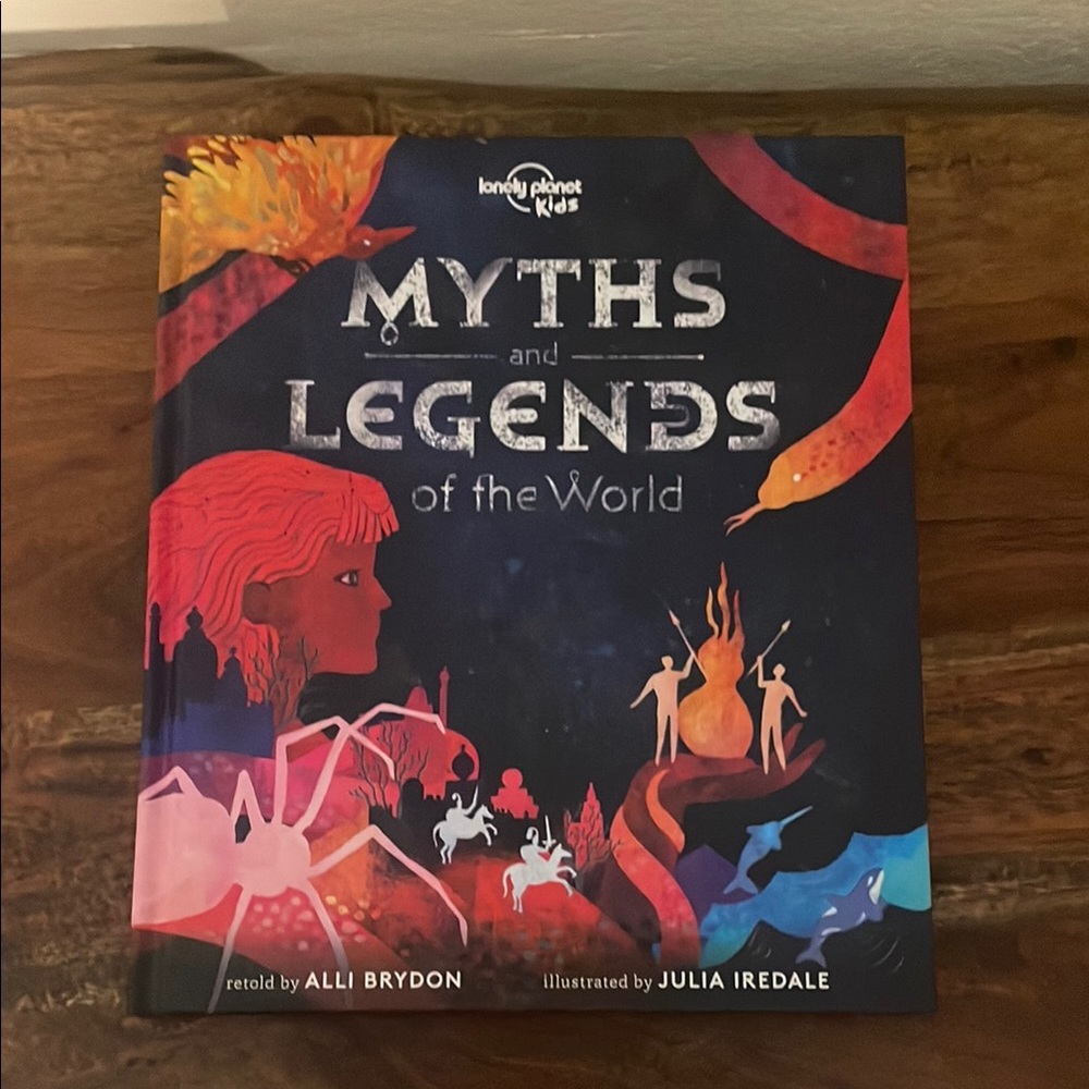 Lonely Planet Kids Myths & Legends of the World NWT Hardcover Mythology Book